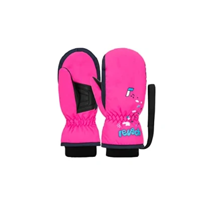 Abbildung von Reusch Fingerhandschuh für Kinder, Größe: 2, Pink glo dress blue