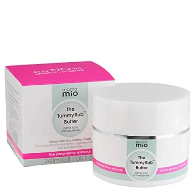 Abbildung von The Tummy Rub Butter von Mama Mio, Körperbutter, sehr groß, 240 g