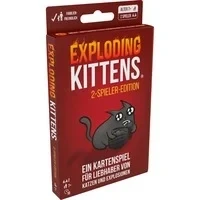 Abbildung von Exploding Kittens 2 Spieler Edition, Kartenspiel