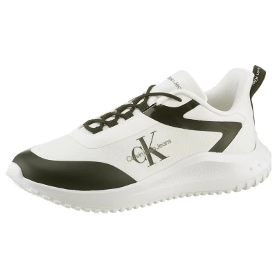 Abbildung von Calvin Klein Jeans EVA Runner LACE Sneaker low, Herren, Größe: 44, Bright white/black Schuhe