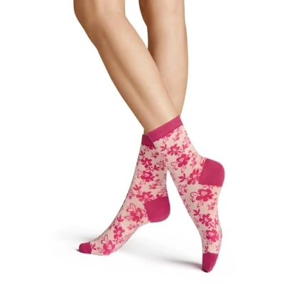 Abbildung von Hudson Damen Socken Flower Fashion Fuxia 0109 39 42