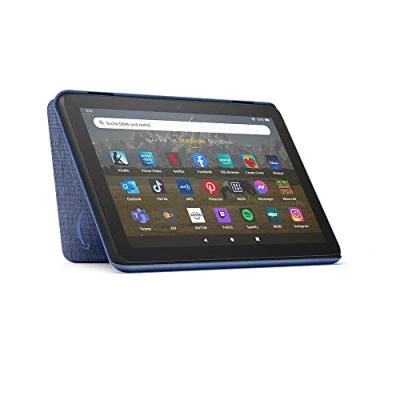 Abbildung von Hülle von Amazon für das Fire HD 8 Tablet (nur kompatibel mit Tablets der 12. Generation, 2022), blau