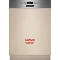 Abbildung von NEFF teilintegrierbarer Geschirrspüler &quot;S145ECS01E&quot;, N 50, S145ECS01E, 14 Maßgedecke, Besteckschublade für einfaches Beladen