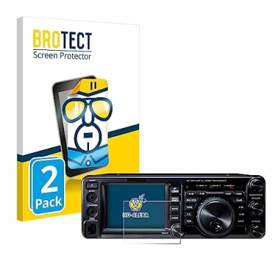 Abbildung von BROTECT (2 Stück Schutzfolie für Yaesu FT 991A Displayschutz Folie Ultra Klar
