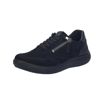 Abbildung von Josef Seibel Damen Low Top Sneaker Megan.09,Weite G (Normal),Wechselfußbett,Strassenschuhe,Sportschuhe,Freizeitschuhe,schwarz,41 EU