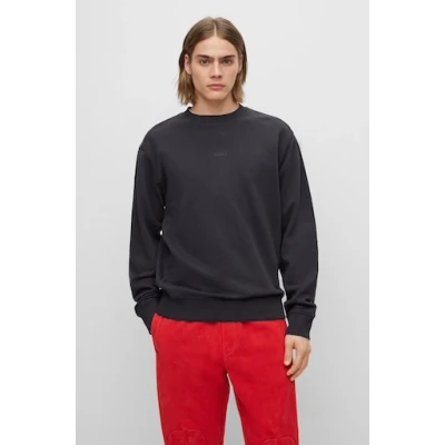 Abbildung von BOSS Wefade Sweatshirt, Herren, Größe: Medium, Black
