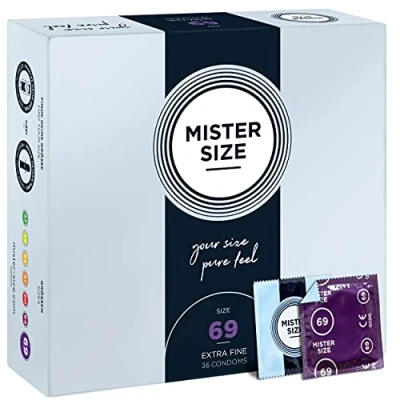 Abbildung von MISTER.SIZE 69 mm Kondome 36 Stück