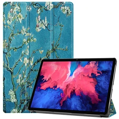 Abbildung von Lobwerk Tablet Hülle für Lenovo Tab P11 2021 TB J606F J606X 11 Zoll Slim Case Etui mit Standfunktion und Auto Sleep/Wake Funktion