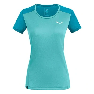 Abbildung von SALEWA Damen Blusen und T Shirts Sporty B 4 Dry W S/Tee, Canal Blue/8200, 40/34, 00 0000027836