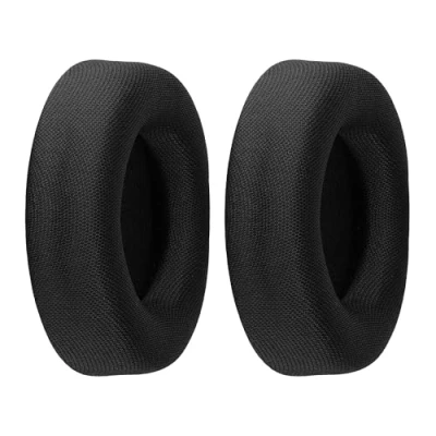 Abbildung von kwmobile 2X Ohrpolster kompatibel mit Corsair Virtuoso PRO Kopfhörer Ersatz Ohr Polster für Overear Headphones