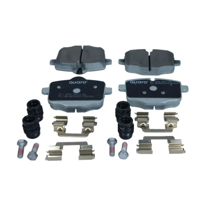 Abbildung von QUARO QP7491 Bremsbelagsatz exkl. Verschleißwarnkontakt BMW: 5 Touring, Limousine, X3