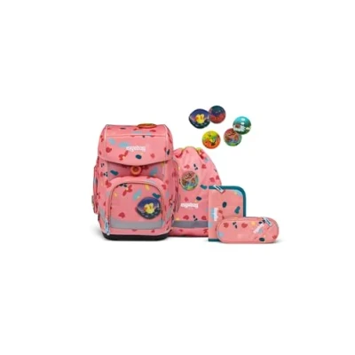 Abbildung von ergobag Schulranzen Set Zitronenfaltbär Rosa