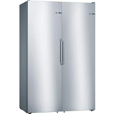Abbildung von Bosch Hausgeräte KAN95VLEP Europäischer Side by / D (Kühlen) E (Gefrieren) 186 x 120 cm 327 kWh/Jahr Inox look 346 L Kühlteil 242 Gefrierteil NoFrost VitaFresh