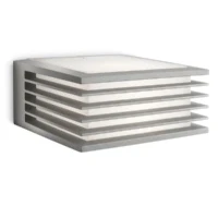 Abbildung von Philips myGarden Wandaussenleuchte Shades, max. 15W, ohne Leuchtmittel, E27, IP44 wetterfest, grau