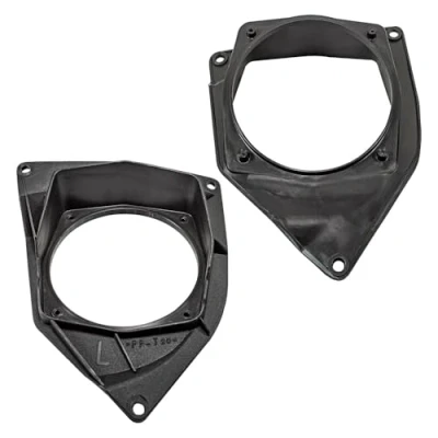 Abbildung von tomzz Audio 2808 006 1 Lautsprecherringe Adapter Halterungen kompatibel mit Citroen C3 DS3 hinten für 130mm DIN Lautsprecher