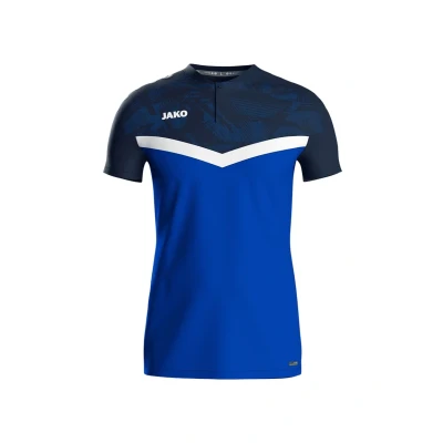 Abbildung von JAKO Iconic Poloshirt Herren &amp; Damen Royal/Marine 4XL Atmungsaktives Unisex Freizeit Shirt mit Keep Dry Funktion, 100% recyceltes Polyester