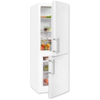 Abbildung von exquisit Kühl /Gefrierkombination &quot;KGC233 60 HE 040D&quot;, KGC233 040D, 142,2 cm hoch, 50 breit, Energieeffizienzklasse D, 173 Liter Nutzinhalt, 4 Sterne Gefrieren