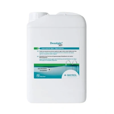 Abbildung von BAYROL Desalgin Jet 3 L schaumfreies Antialgen Konzentrat zur Verhinderung von Algenwachstum im Pool Ideal für Pools mit Gegenstromanlagen / Wasserattraktionen Ohne Kupfersulfat