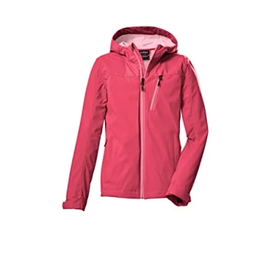 Abbildung von Killtec Mädchen Softshelljacke/Outdoorjacke mit Kapuze KOS 235 GRLS SFTSHLL JCKT; pink, 164, 40890 000