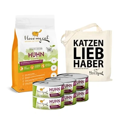 Abbildung von I love my cat Set mit Huhn 1,800 g 1800