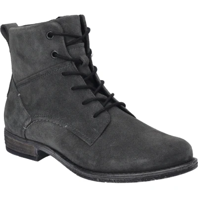 Abbildung von Josef Seibel Schnürstiefelette granit, Damen, Größe: 41, Granit Schuhe