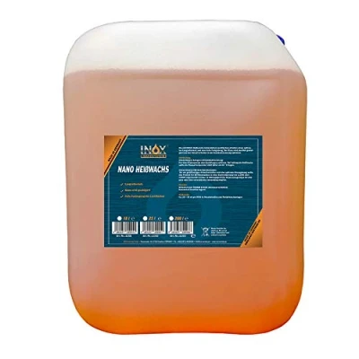 Abbildung von INOX® Nano Heißwachs Konzentrat, 10 Liter Sprühwachs für Waschstraßen und Waschanlagen, Autowäsche &amp; Lackpflege