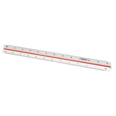Abbildung von Westcott E 10162 00 Reduktionsmaßstab Architekt 2, Kunststoff, 30 cm, Weiß