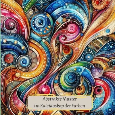 Abbildung von Abstrakte Muster im Kaleidoskop der Farben / Malbuch für Ausmalprofis (Kunstwolle und Mandalas zum Entspannen, Band 6)