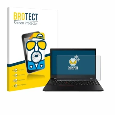 Abbildung von BROTECT Entspiegelungs Schutzfolie für Lenovo ThinkPad T590 Non Touch Matte Displayschutz Folie, Anti Reflex, Fingerprint