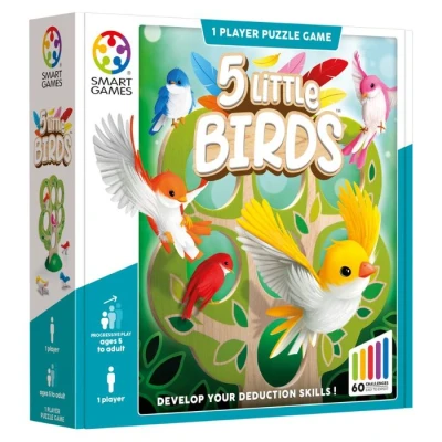 Abbildung von SmartGames 5 Little Birds, Puzzle Game with 60 Challenges, Ages 5+