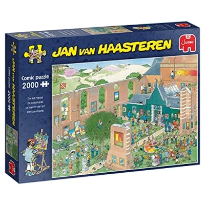 Abbildung von Jan van Haasteren, Der Sturm + Die Safari, Puzzle 1000 Teile Erwachsene X 2