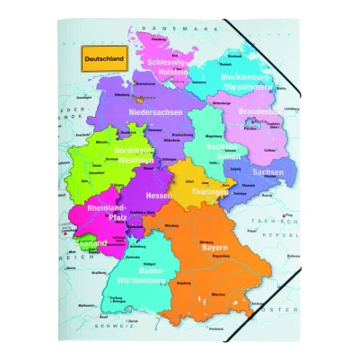 Abbildung von PAGNA Eckspanner A3 Deutschlandkarte