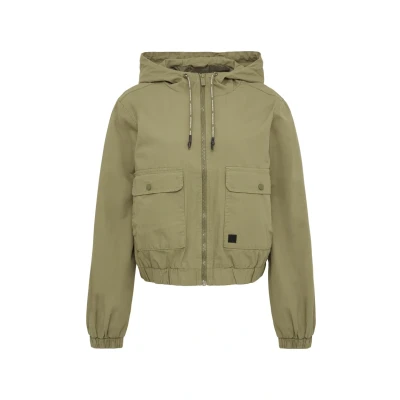 Abbildung von QS Übergangsjacke, Damen, Größe: Large, Tannengrün