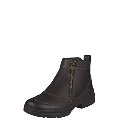 Abbildung von Ariat Stallschuhe Barnyard Side Zip Dunkelbraun 37