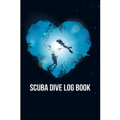 Abbildung von Dive log book: book Scuba diving logbook, organizer, Certified Diver Log, Gifts, Journal for Training and Experienced Divers