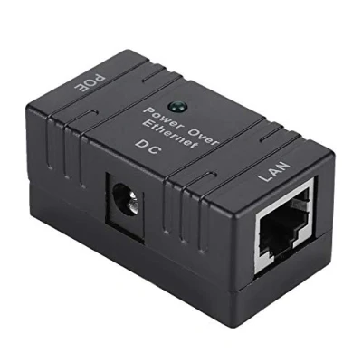 Abbildung von POE Stromversorgungsmodul, Combiner Separator Universeller RJ45 Anschluss AP Netzwerkbrücke Injektor für Router, Netzwerk Switch,