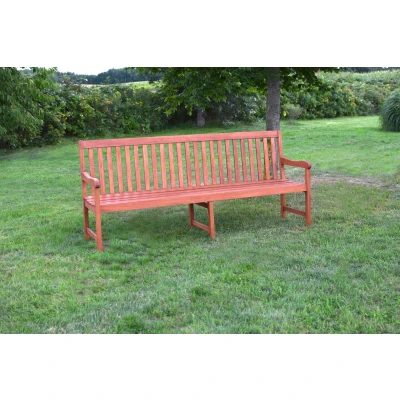 Abbildung von MERXX Gartenbank &quot;Santos&quot;, 4 Sitzer, BxTxH: 200x58x89 cm