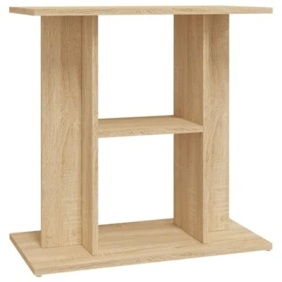 Abbildung von vidaXL Aquariumunterschrank Aquariumständer Sonoma Eiche 60x30x60 cm Spanplatte Aquarium Unterstan