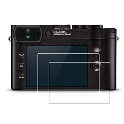 Abbildung von Zshion Displayschutzfolie kompatibel mit Leica Q2,9H Härte Schutzfolie für Q2 Anti Fingerabdruck Blasenfrei Kristallklar (2 Stück)