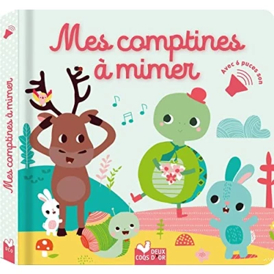 Abbildung von Mes comptines à mimer livre avec puces sonores