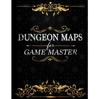 Abbildung von Dungeon Maps for Game Master : 50 DnD Tabletop Fantasy TTRPG Role Playing RPG Games: