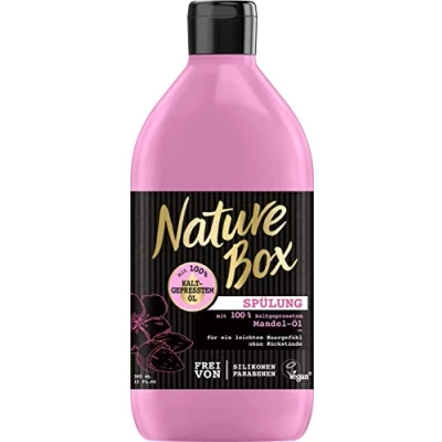 Abbildung von Nature Box Spülung Mandel Öl, 3er Pack (3 x 385 ml)