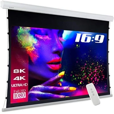 Abbildung von eSmart Expert XTR Tageslicht Tension Leinwand Grau 186 x 105 cm (84&quot;) 16:9