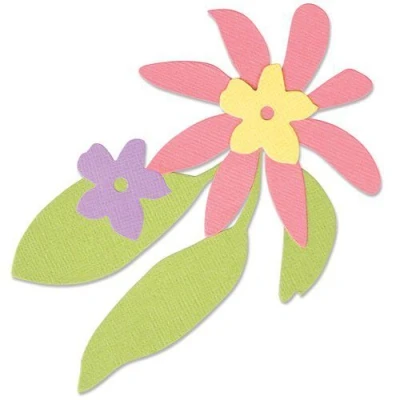 Abbildung von Sizzix Bigz Die Nordic Flowers 665825 Olivia Rose (01 22)