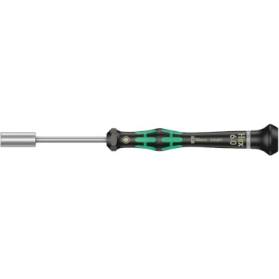 Abbildung von Wera 2069 Micro, Schwarz, Grün, 1 Stück(e), 6 mm, 9,7 cm, 1,3 cm