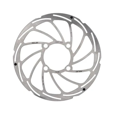 Abbildung von XLC Bremsscheibe BR X114 Ø180mm 1.8mm silber f. Rohloff HR Nabe 4 Loch