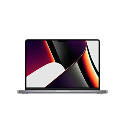Abbildung von 2021 Apple MacBook Pro mit M1 Chip (14 Zoll, 16GB RAM, 1TB SSD Kapazität) (QWERTY English) Space Grau (Generalüberholt)