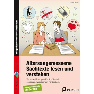 Abbildung von Altersangemessene Sachtexte lesen und verstehen: Texte Übungen für Schüler mit sonderpädagogischem Förderbedarf (7. bis 10. Klasse)