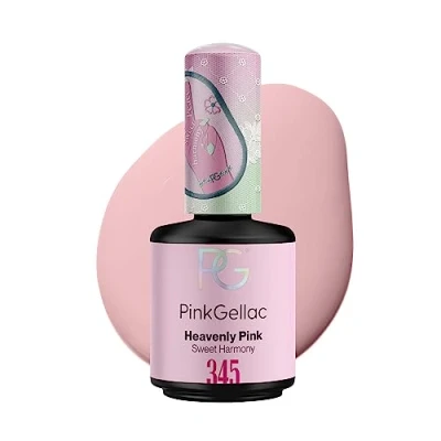 Abbildung von Pink Gellac UV Gel Nagellack 345 Heavenly 15 ml Shellac Rosa Einfache Anwendung Lack Nagel für 14 Tage schöne Nägel Made in Holland