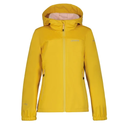 Abbildung von Icepeak Kleve JR Unisex Softshelljacke für Kinder, Größe: 140, Gelb